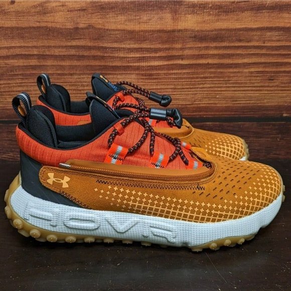 Under Armour HOVR Summit Fat Tire Delta Men 9.5 Orange Grey Trail Running Shoes main image 11